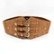 DIY Wide Leather Corset Belts
